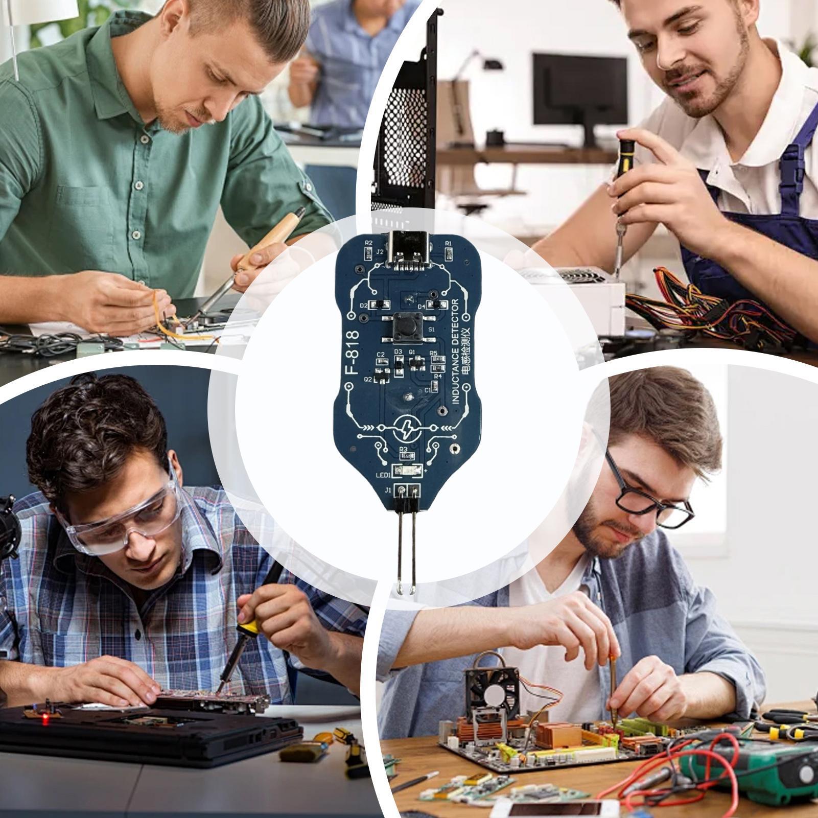 Electronics Repair For Beginners - Inductance Tester Electrical Detector Inductance Meter