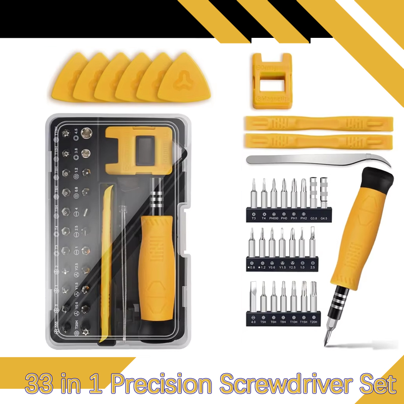 Electronics Repair For Beginners - 33 in 1 Precision Screwdriver Set