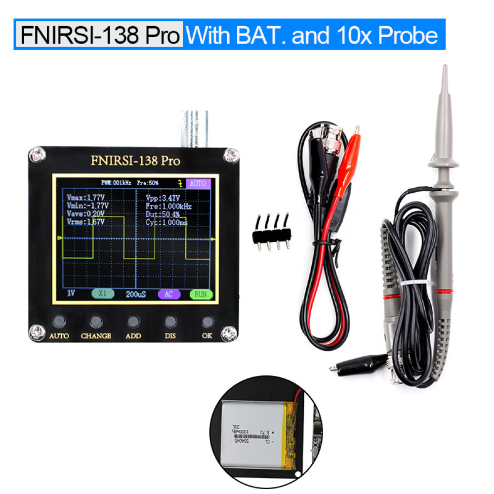 Electronics Repair For Beginners - Advanced Digital Oscilloscope For FNIRSI 138