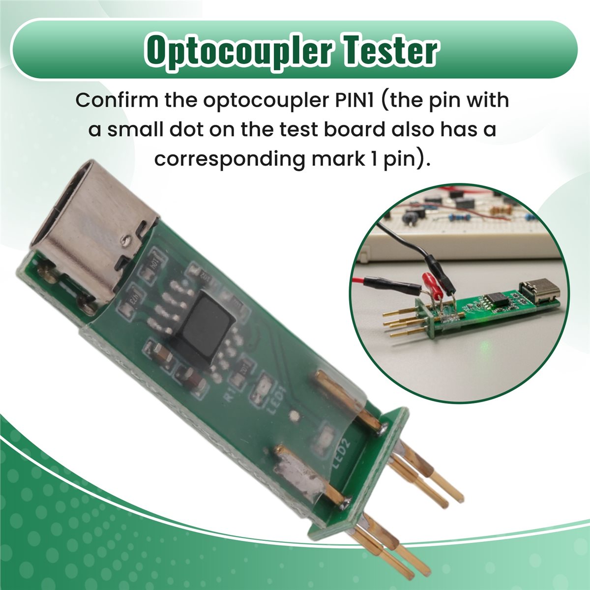 Electronics Repair Online - A46U Optocoupler Tester Optocoupler Test Detection