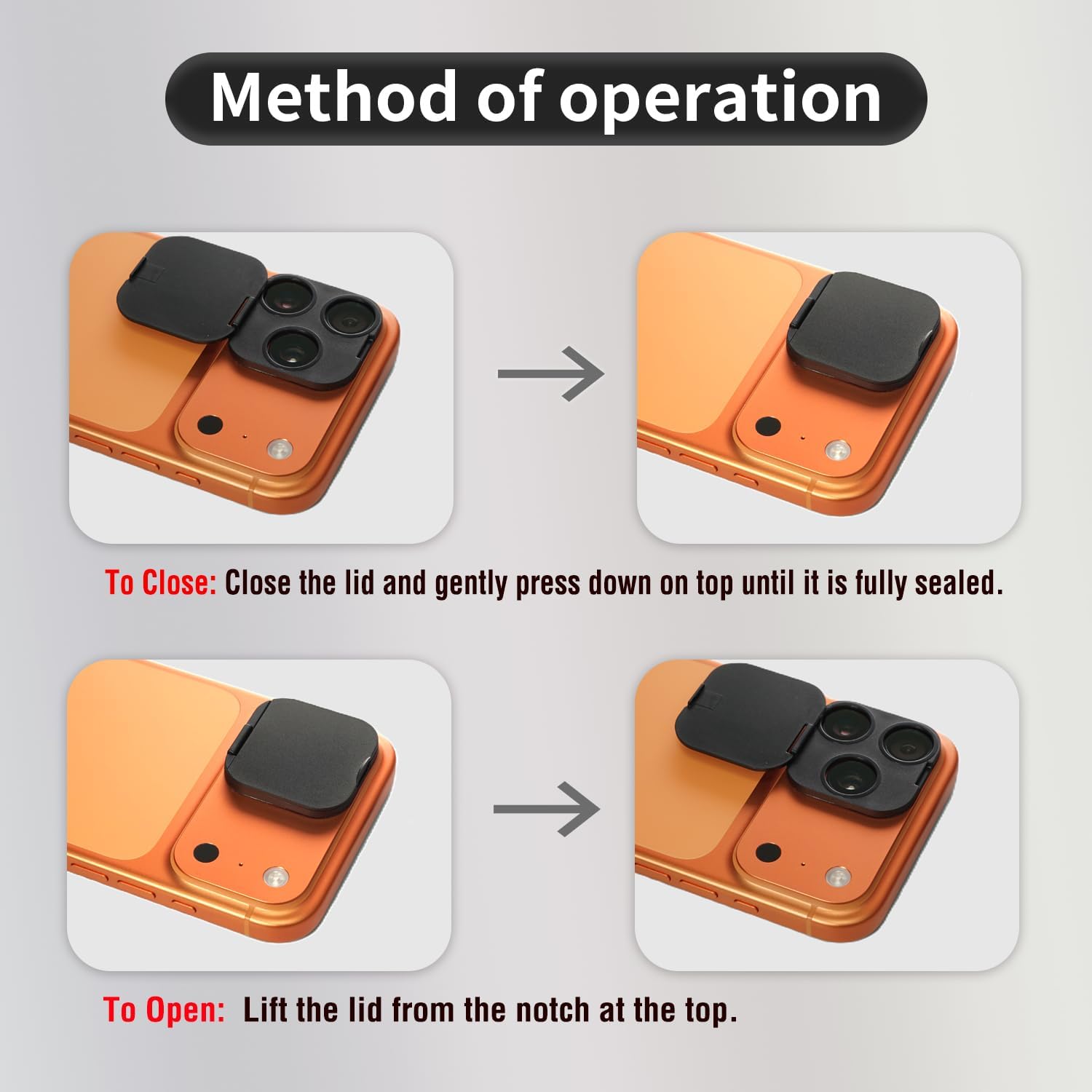 Phone Camera Lens Cover Privac - огляд і ціна Back Cover Adhesive