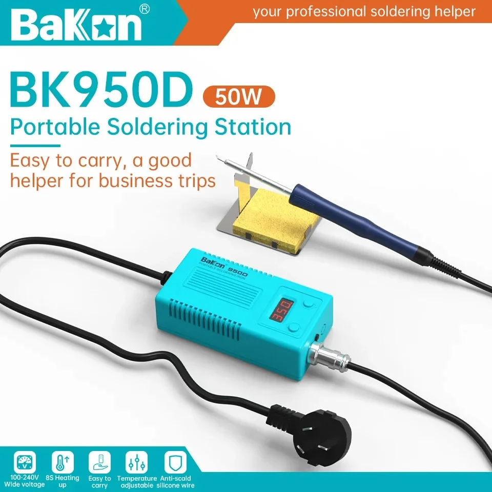 Bakon BK950D Soldering Station - огляд і ціна Electronics Repair Training