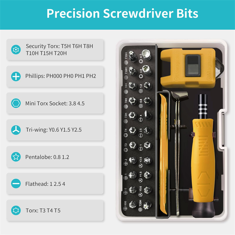 33 in 1 Precision Screwdriver  - огляд і ціна Electronics Repair For Beginners