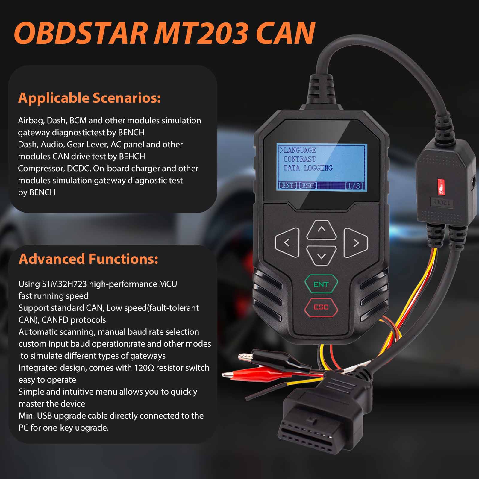 2026 New OBDSTAR MT203 CAN Dri - огляд і ціна Electronics Repair Simulator