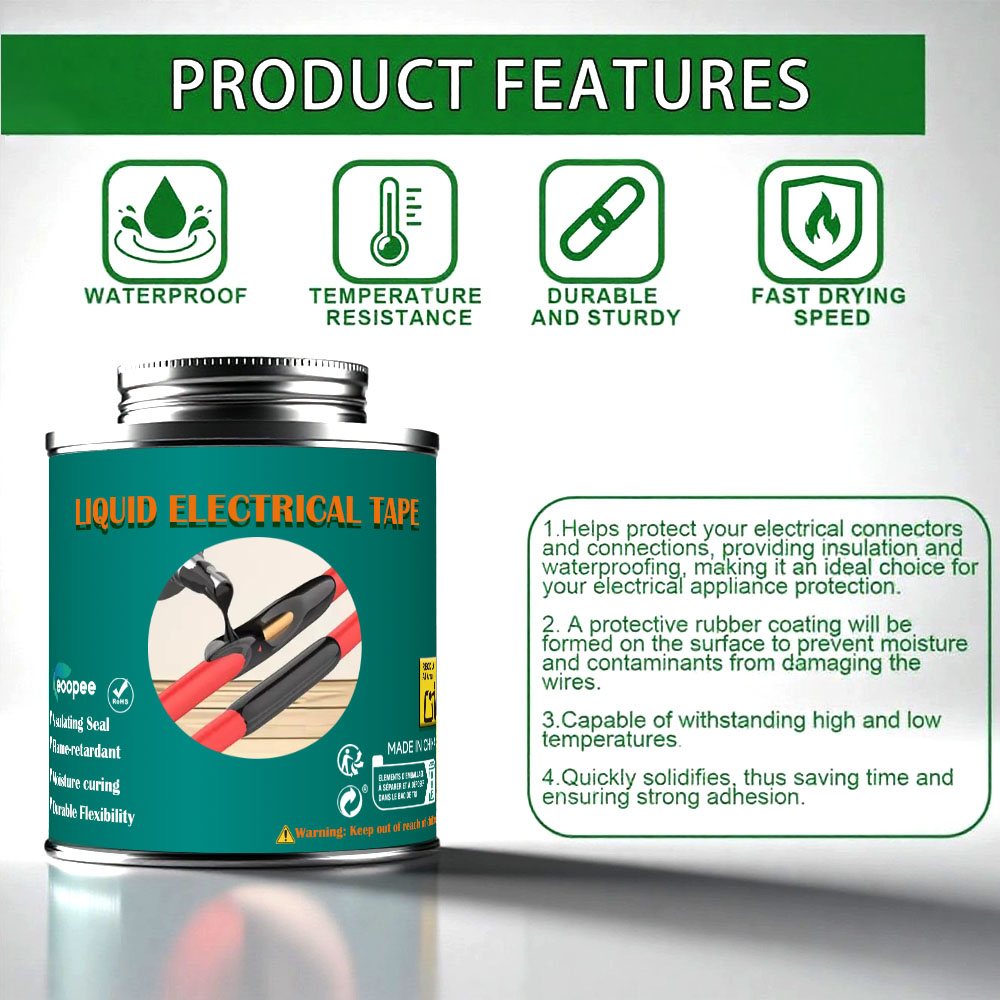 Liquid Electrical Tape - Water - огляд і ціна Electronics Repair Tape