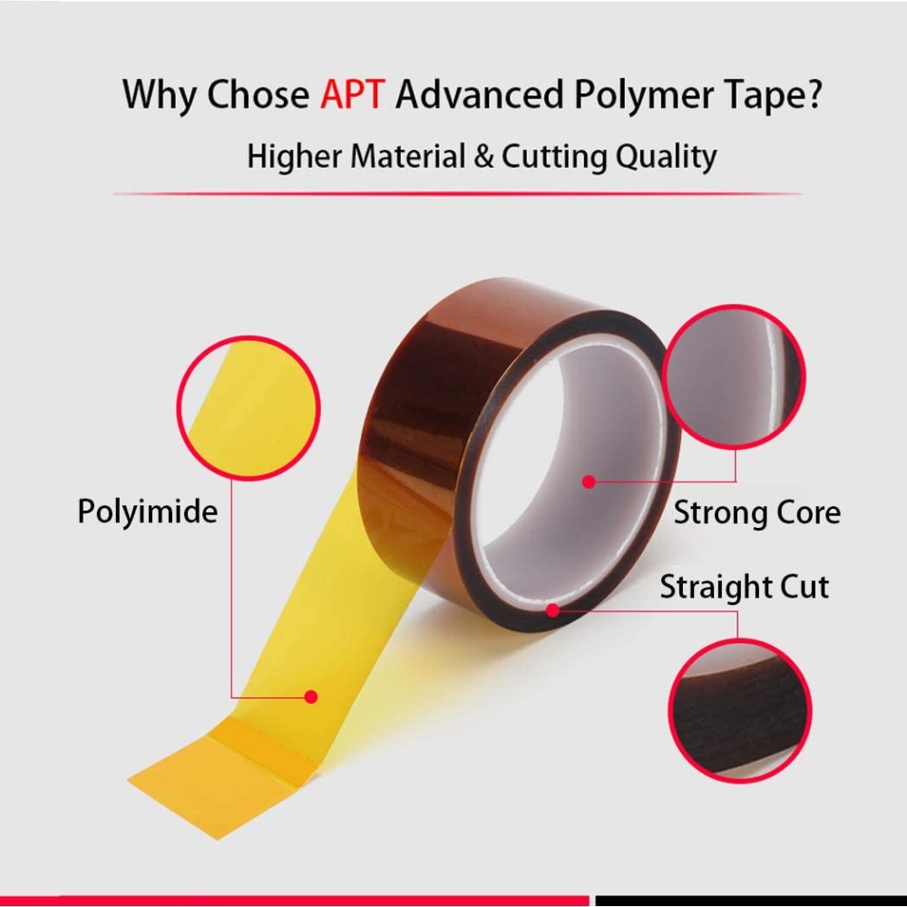 Kapton Tape 10/20/25mm Heat Re - огляд і ціна Electronics Repair Tape
