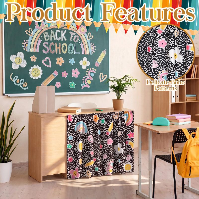 VIKAMA Back To School Cartoon  - огляд і ціна Back Cover Adhesive
