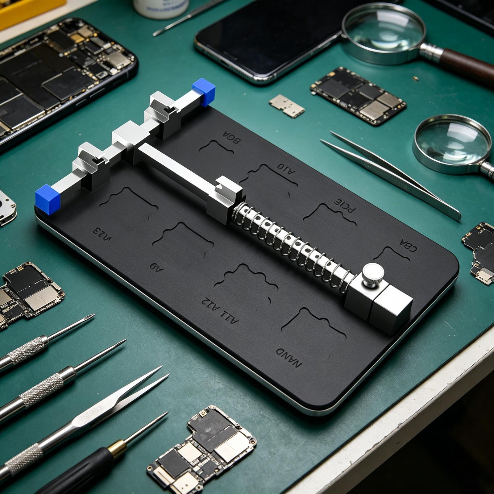 PCB Board Holder Adjustable Mo - огляд і ціна Electronics Repair For Beginners