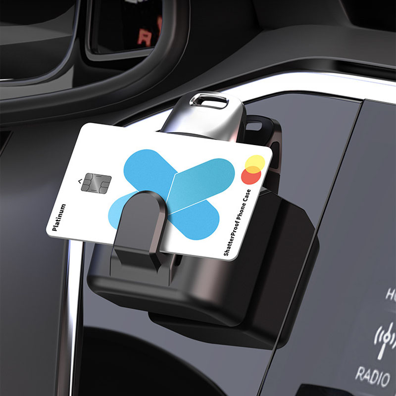 Car Dashboard Key Storage Box  - огляд і ціна Back Cover Adhesive